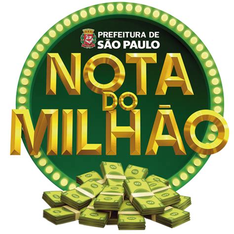 nota do milhão sp.